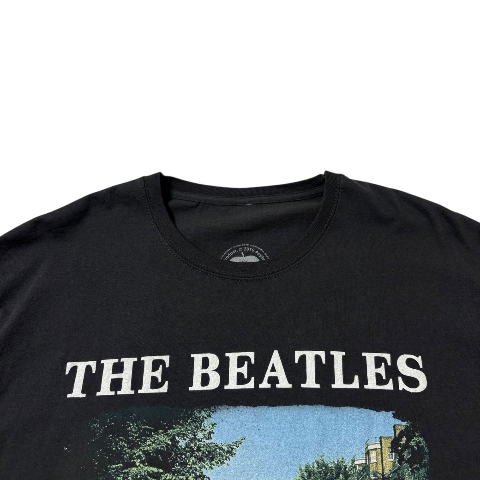 BEATLES アビーロード 半袖Tシャツ XL ブラック ビートルズ