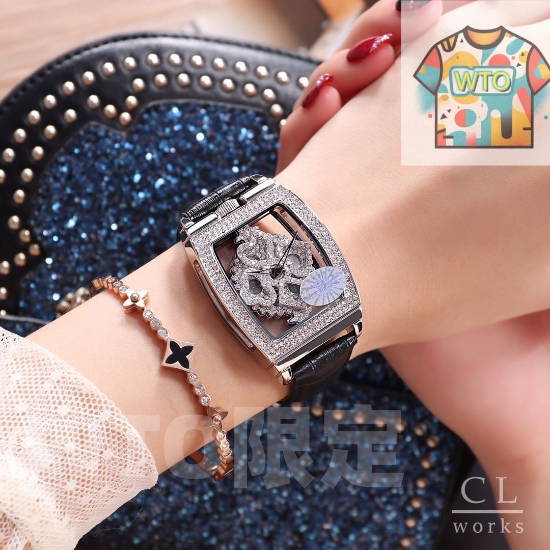 WTO通販 Chopard 新しいヴィンテージ バレル型のレディース腕時計 -WTO店名をご ください-WTO輸入-TFZ84