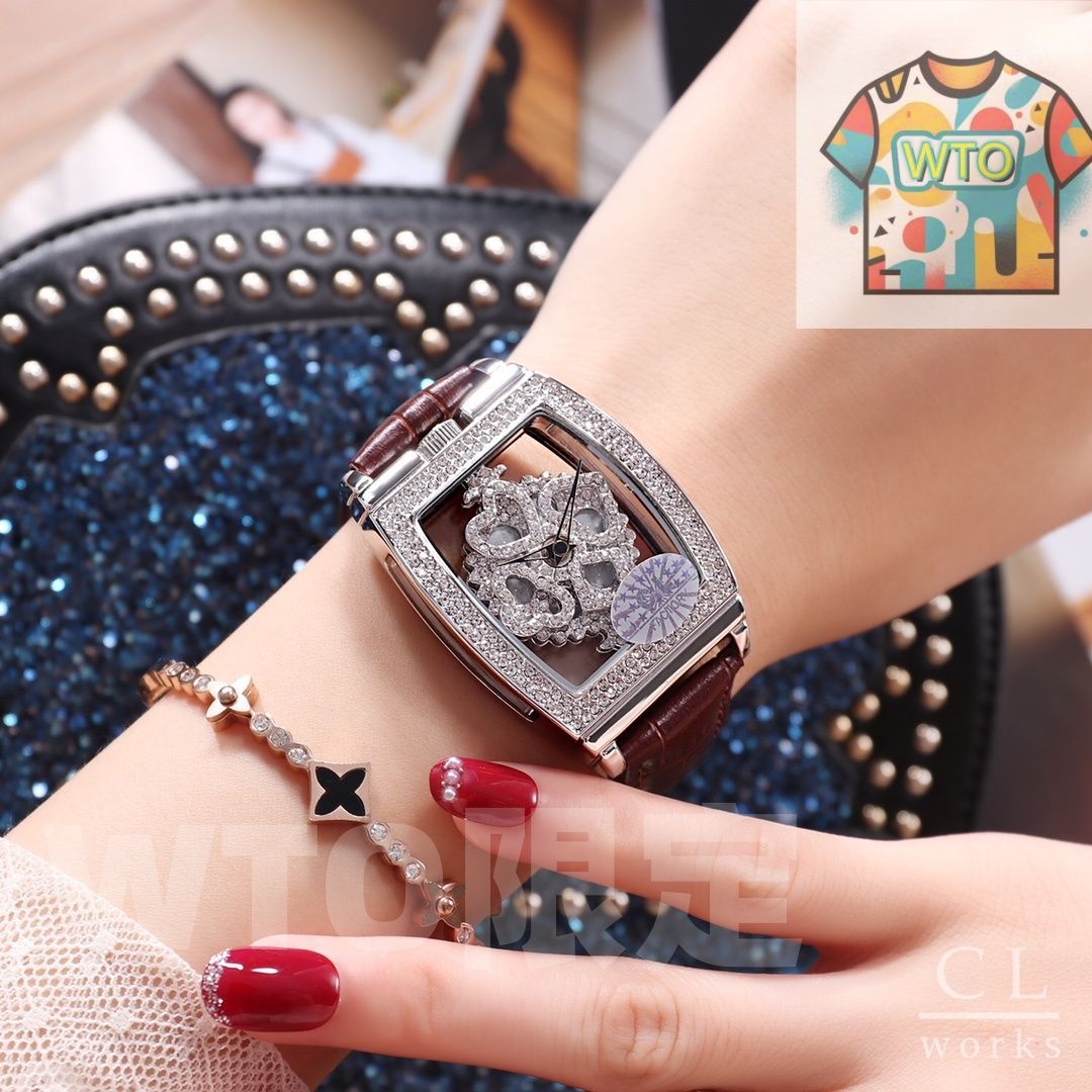  WTO通販 Chopard 新しいヴィンテージ バレル型のレディース腕時計 -WTO店名をご ください-WTO輸入-TFZ 84 自動巻き時計 腕時計(アナログ)