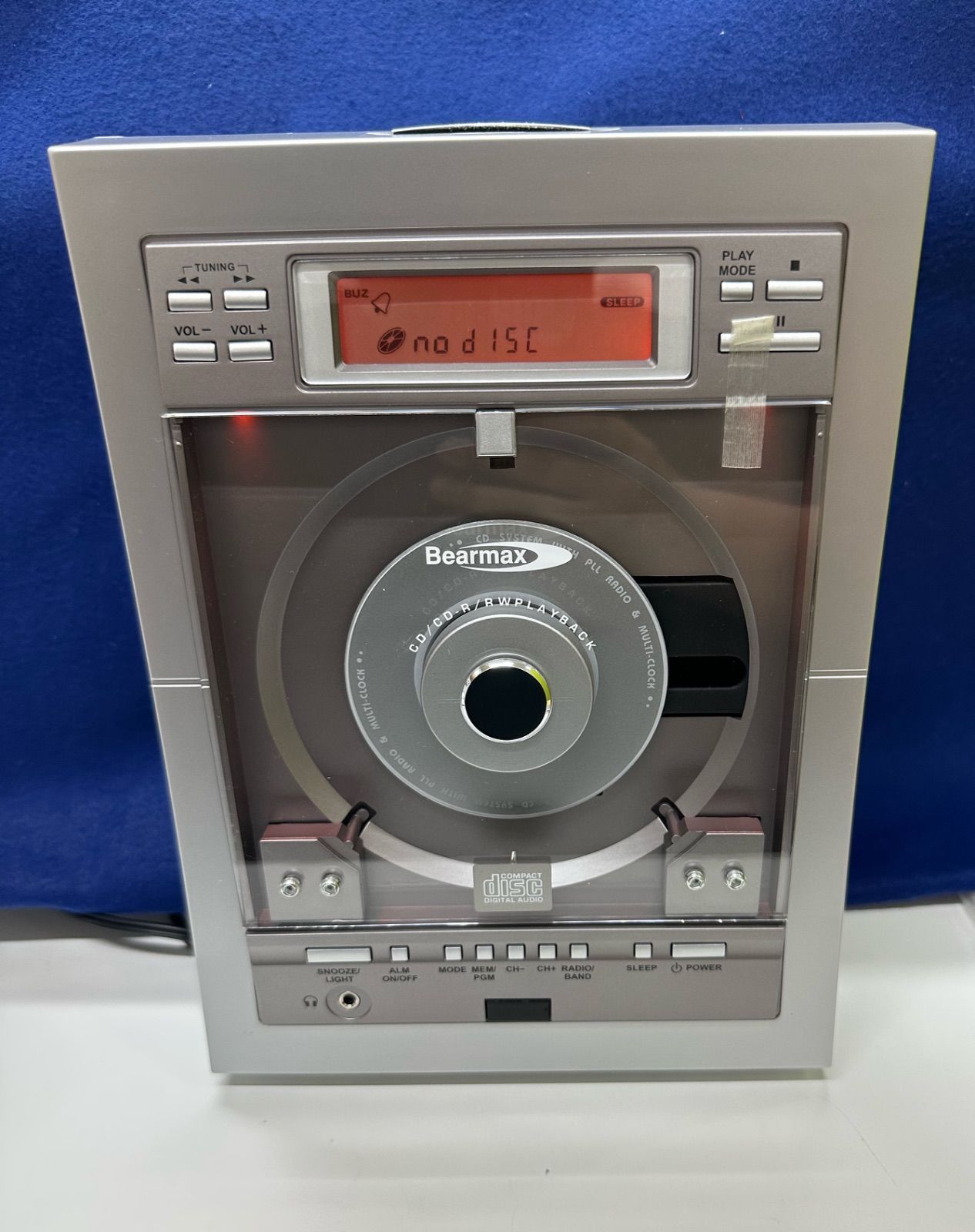41m/40mP：未使用CD 早い者勝ち】クマザキエイム Bearmax NE-393 CDミニコンポ - メルカリ