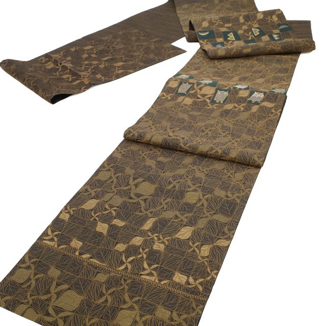 中古】 袋帯 リサイクル 誉田屋源兵衛 特選工芸 福禄樹帯 森の妖精