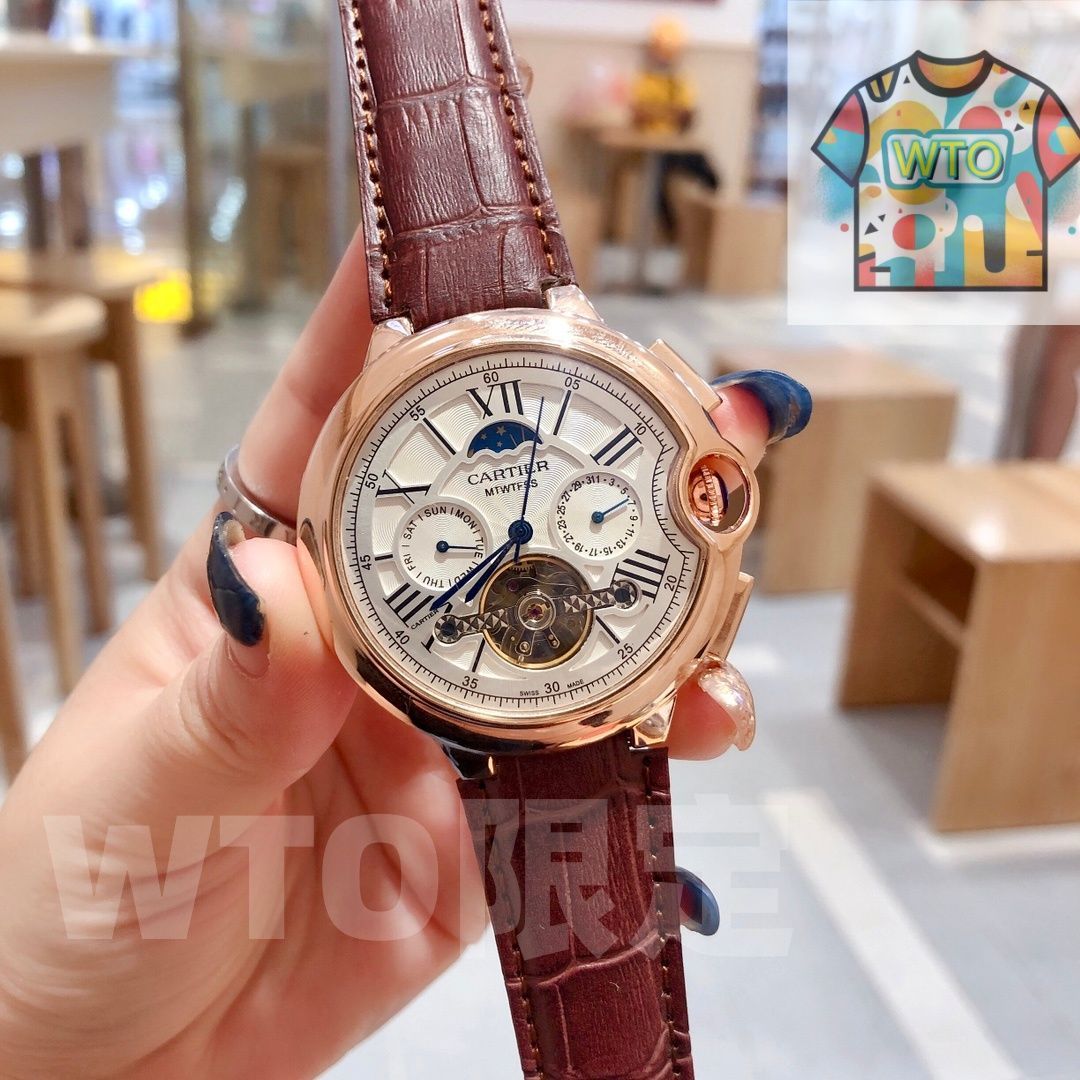 WTO通販 カルティエ ブルーバロン 陀飛輪シリーズ 腕時計-WTO店名をご ください-WTO輸入-QUT93