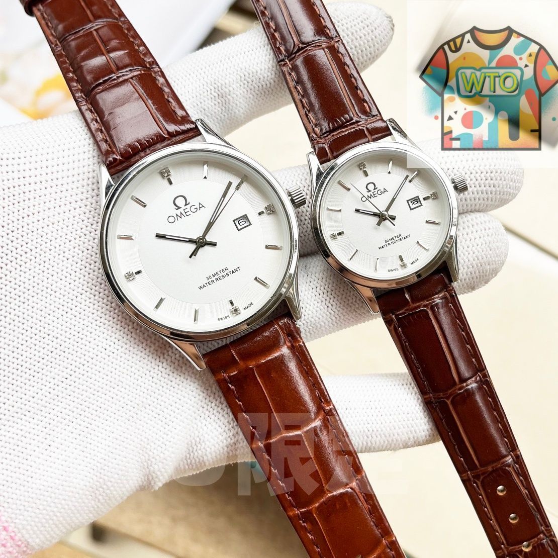  WTO通販 OMEGA カップル腕時計-WTO店名をご ください-WTO輸入-WYO 15 自動巻き時計 腕時計(アナログ)