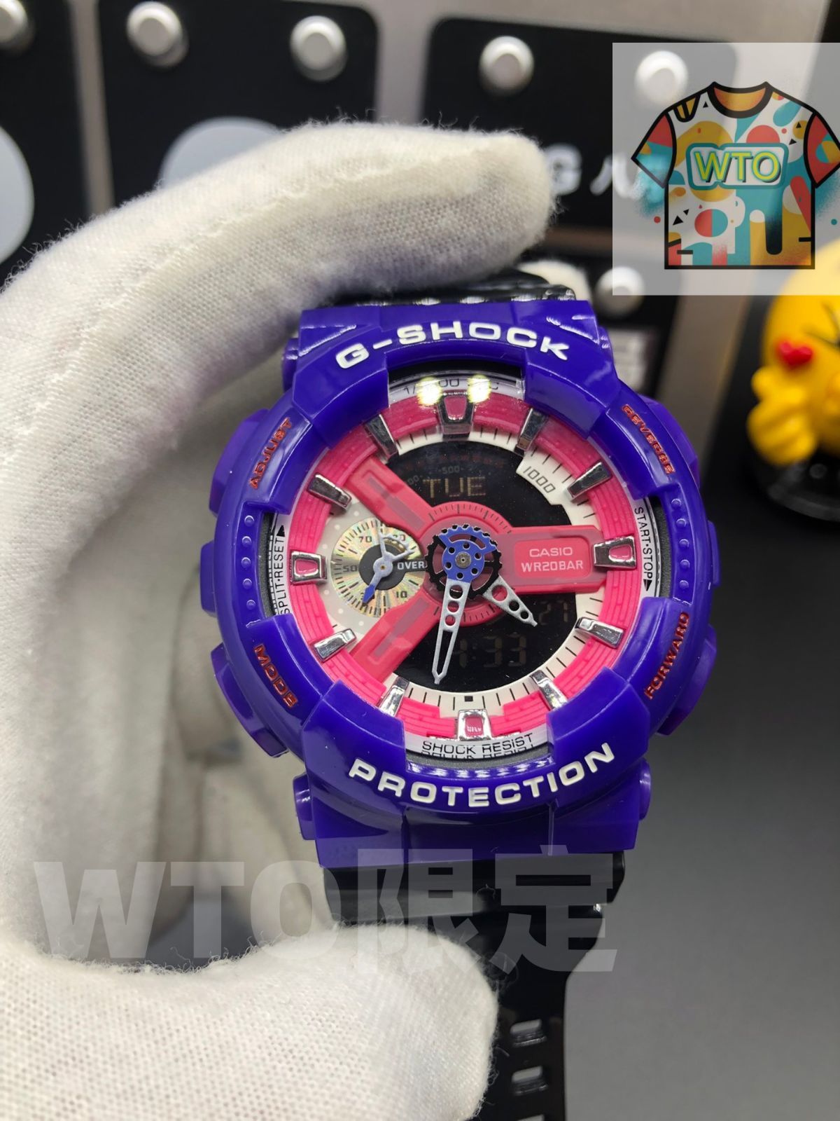  WTO通販 CASIO G-SHOCK GA-110 腕時計 -WTO店名をご ください-WTO輸入-OXK 81 自動巻き時計 腕時計(アナログ)