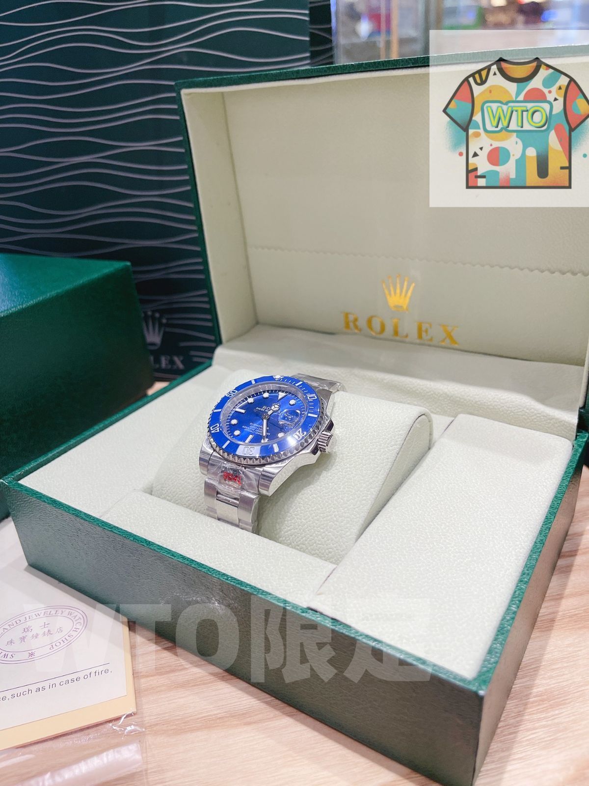 ウォーターゴースト腕時計-WTO店名をご ください-WTO輸入-EVL