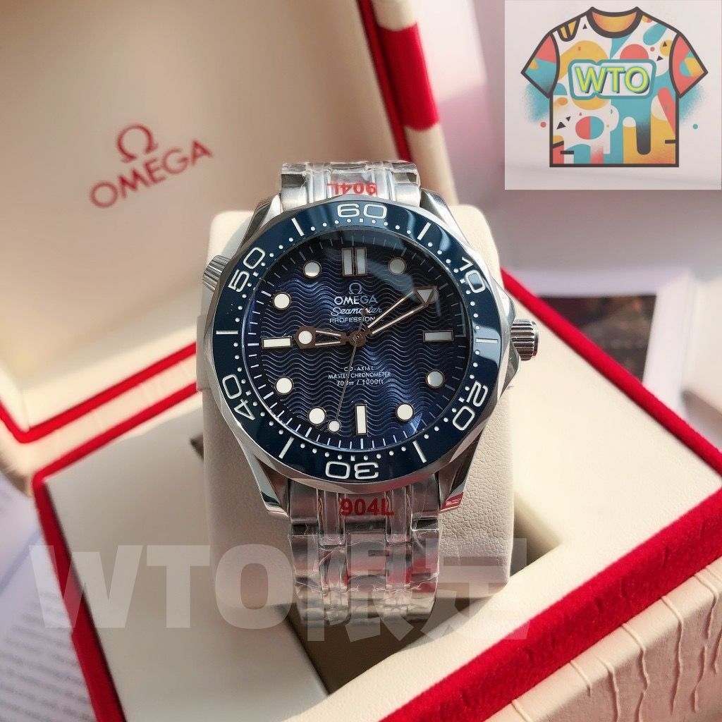 ご 大 です OMEGA オメガ シーマスター ダイバー 300M コーアクシャル マスター クロノメーター 42ｍｍ 210.30.42.20.03.001 オメガ RO-80 自動巻き｜WTO通販｜ -WTO輸入-HQV16