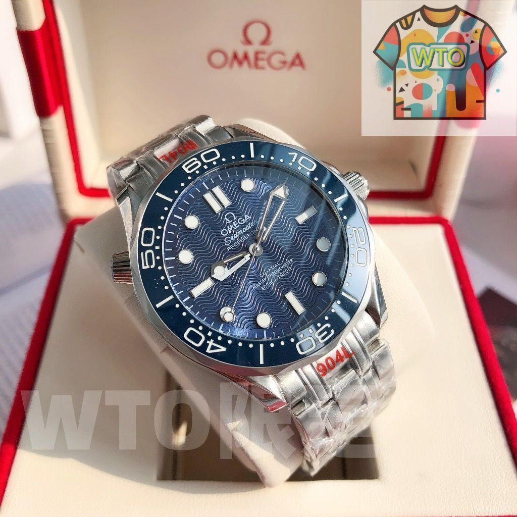 ご 大 です OMEGA オメガ シーマスター ダイバー 300M コーアクシャル マスター クロノメーター 42mm 210.30.42.20.03.001 オメガ RO-80 自動巻き| |