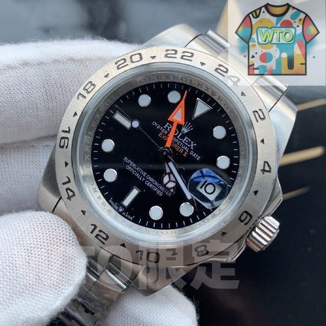 ご 大 です エクスプローラーII 226570 ブラック 自動巻き|WTO通販| -WTO輸入-ORK46