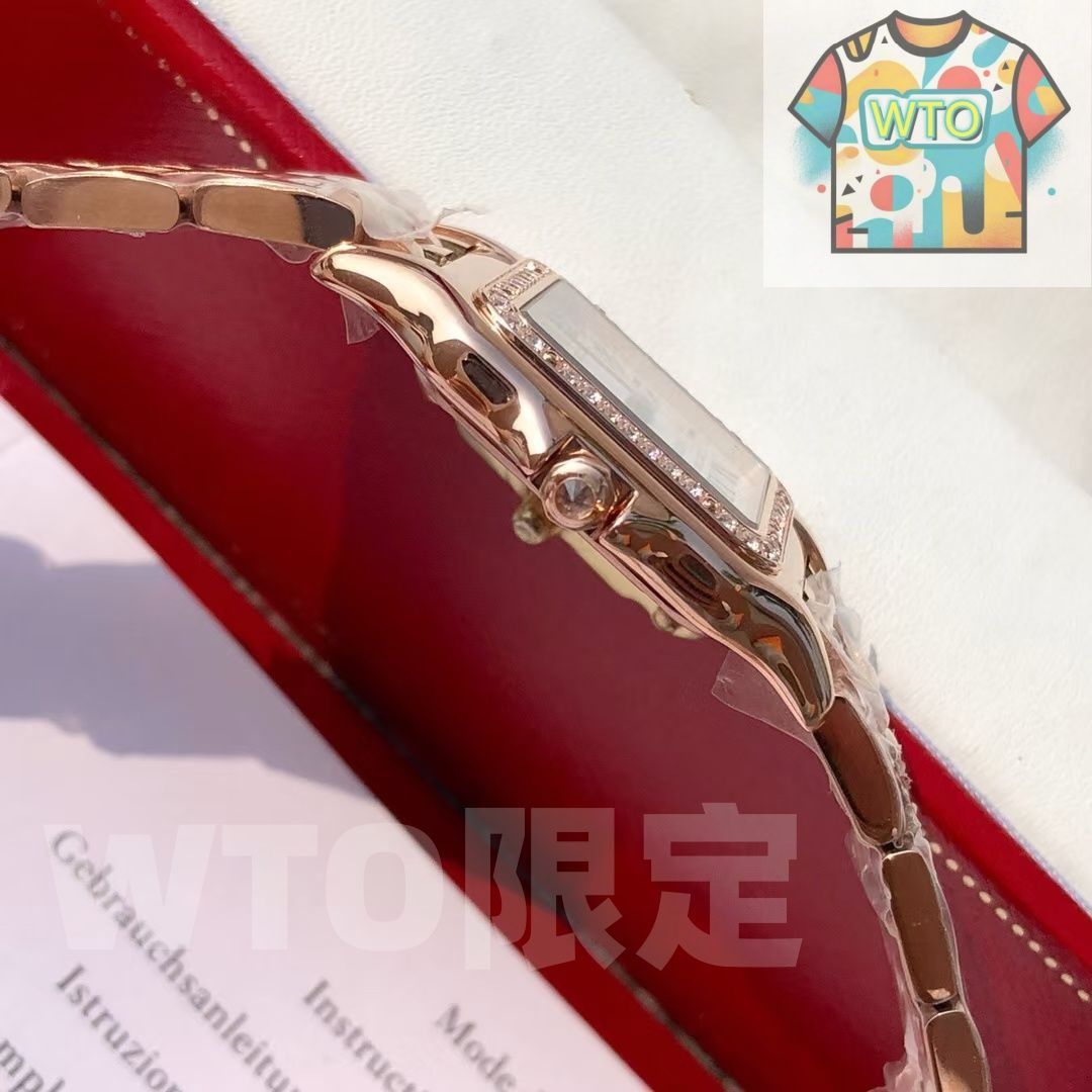  ご 大 です Cartier 腕時計 ピンク 自動巻き｜WTO通販｜ -WTO輸入-SZV 43 金属ベルト 時計