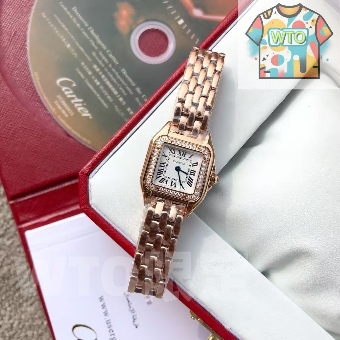 ご 大 です Cartier 腕時計 ピンク 自動巻き｜ ｜ -WTO輸入1