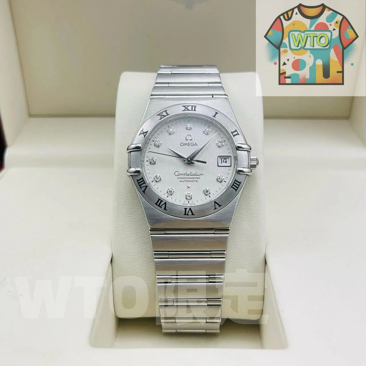 ご 大 です Omega オメガ コンステレーション シリーズ 1504.35.00 自動巻き