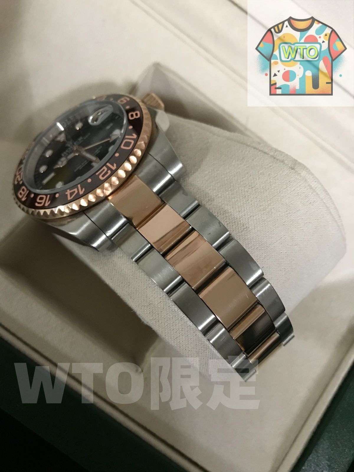  ご 大 です GMT 自動巻き GMTマスターII 自動巻き時計 腕時計(アナログ)