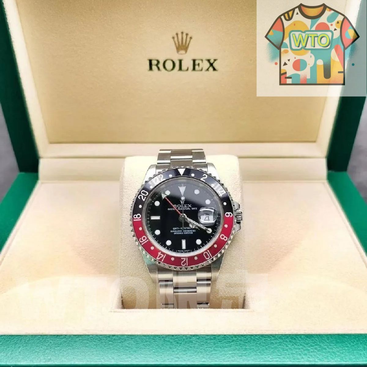 ご 大 です ロレックスGMT赤黒丸 16710 40 mm 自動巻き WTO通販 WTO輸入 TAB 97