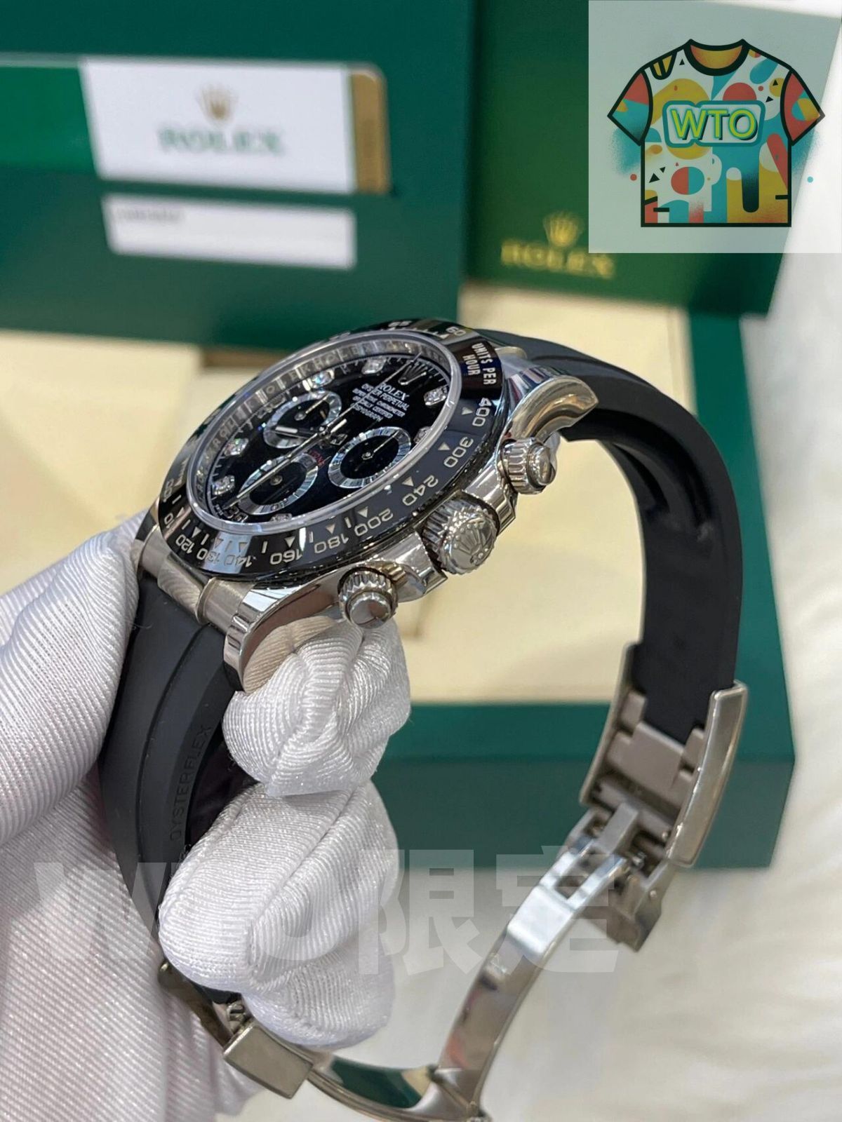  ご 大 です Rolex ロレックス デイトナ シリーズ m 116519 4 自動巻き WTO輸入 HEN 32 自動巻き時計 腕時計(アナログ)
