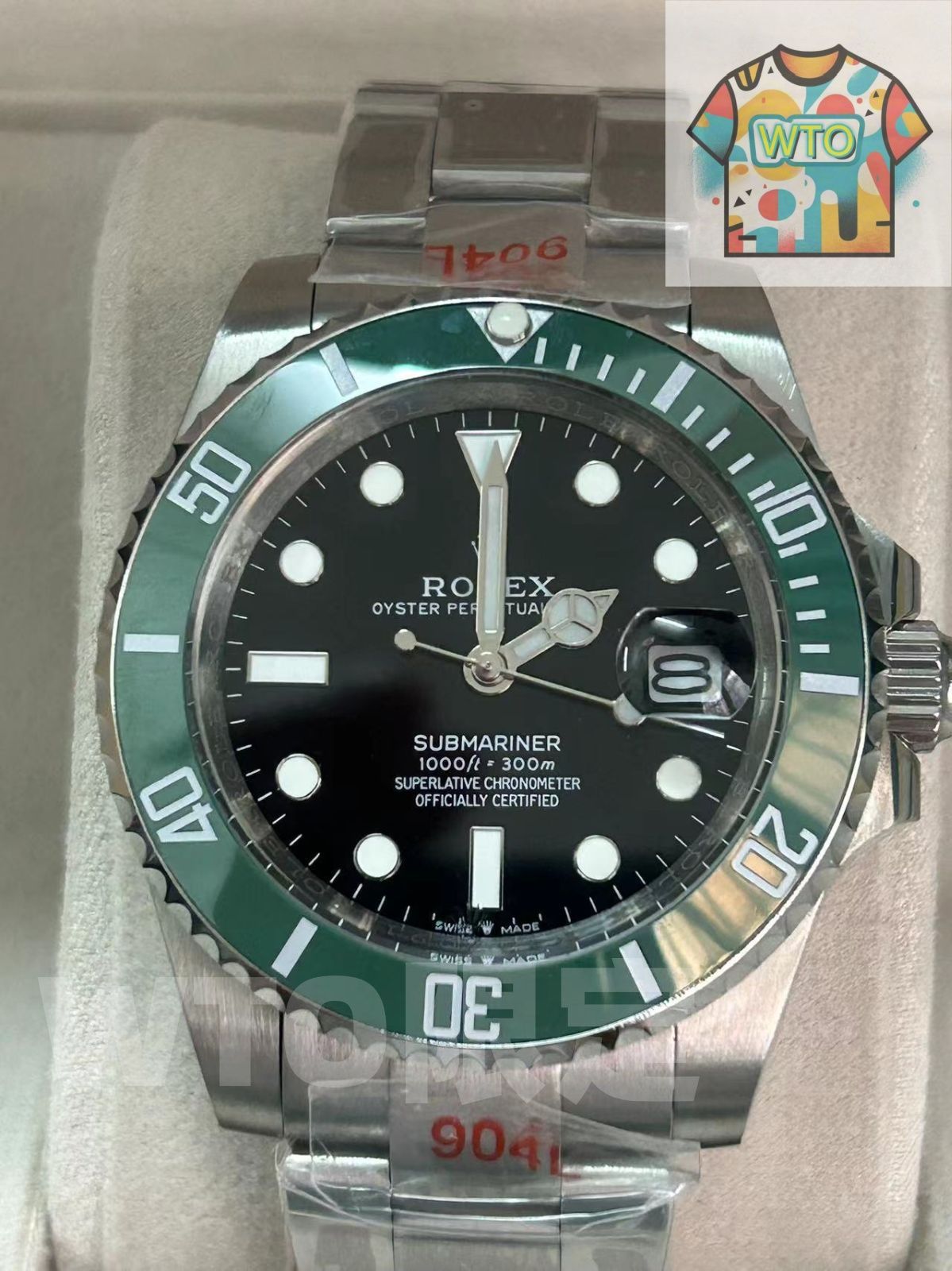 ご 大 です サブマリーナーデイト 126610LV 自動巻き| |