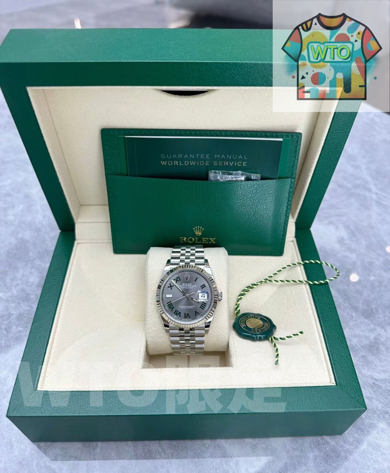  ご 大 です ロレックス デイトジャスト 機械式時計 126334 126234 自動巻き WTO輸入 FSM 54 自動巻き時計 腕時計(アナログ)