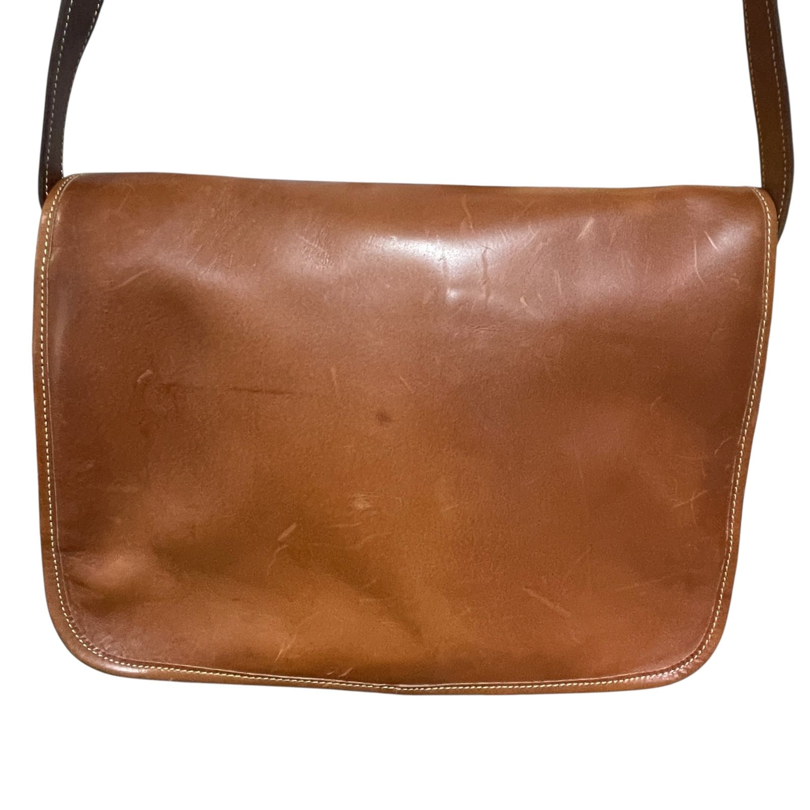 ◇タスティング TUSTING オールレザー ショルダーバッグ サッチェル