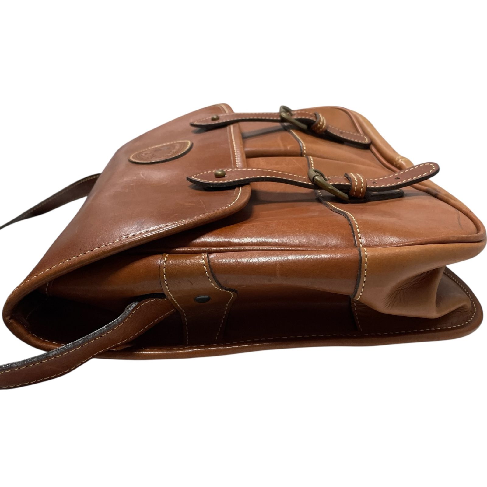 ◇タスティング TUSTING オールレザー ショルダーバッグ サッチェル