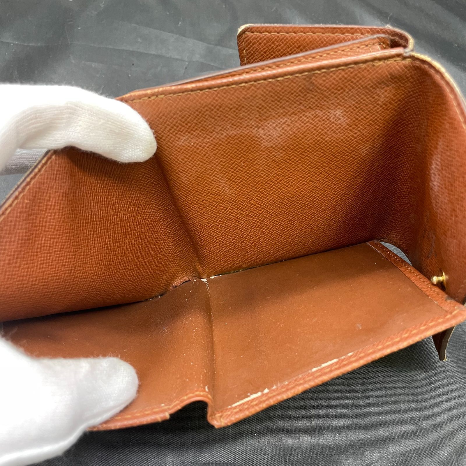  ルイヴィトン 財布 モノグラム 三つ折り財布 Wホック 長財布 小物