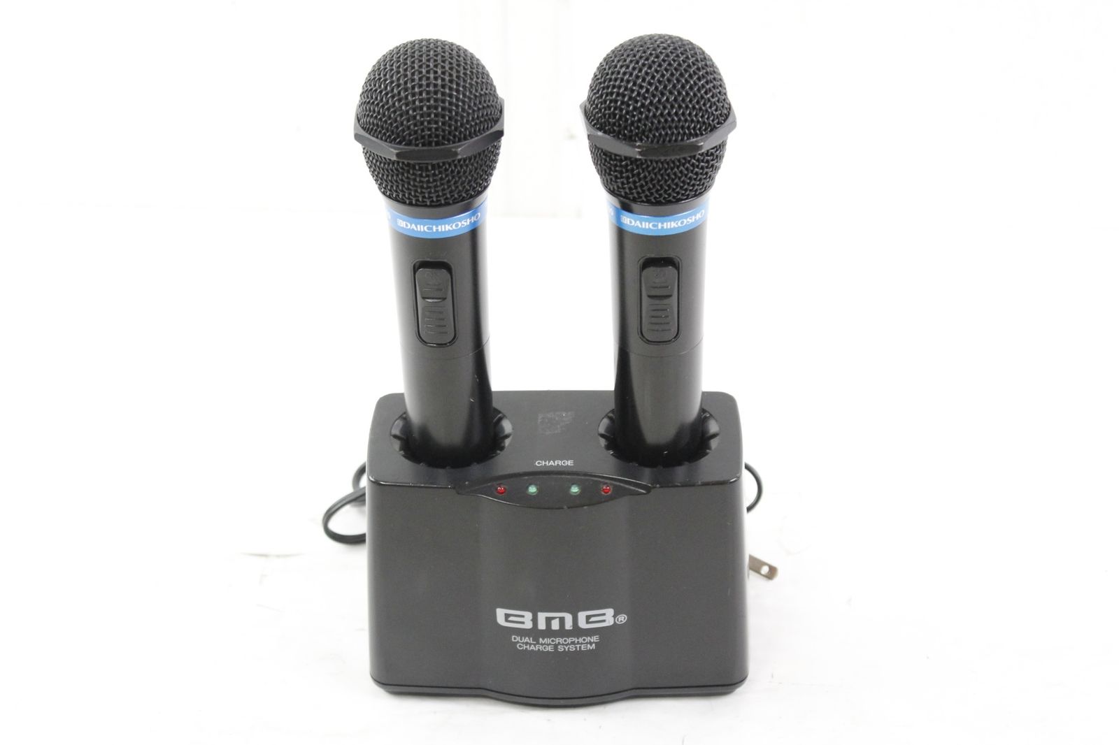 ★第一興商 赤外線ワイヤレスマイク ＴＤＭ-６００ ★2本セット 第一興商 赤外線ワイヤレスマイク DAM TDM-600 マイクセット 受光器付き 第