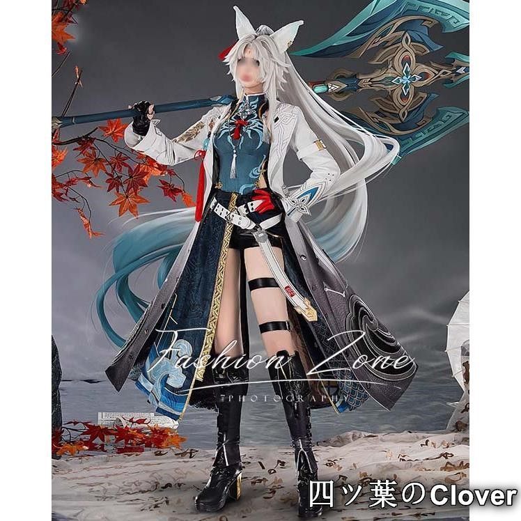 崩壊 スターレイル 風飛霄 Feixiao羅浮仙舟天撃将軍コスプレ衣装ウィッグ靴 cosplay 演出服変装B 251112