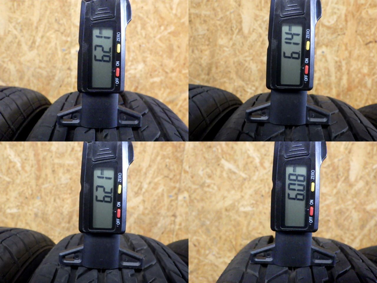 L 117 製造 約8 5部山 S 306 155 65 R 14 4本