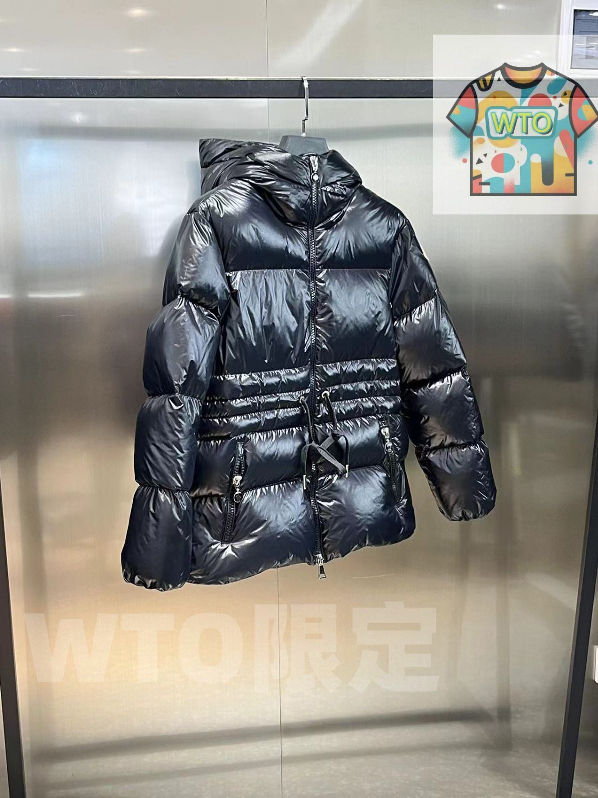 MONCLERモンクレール 黑い女性用短いダウンジャケット|WTO通販| -WTO店名をご ください-WTO輸入-DVR89