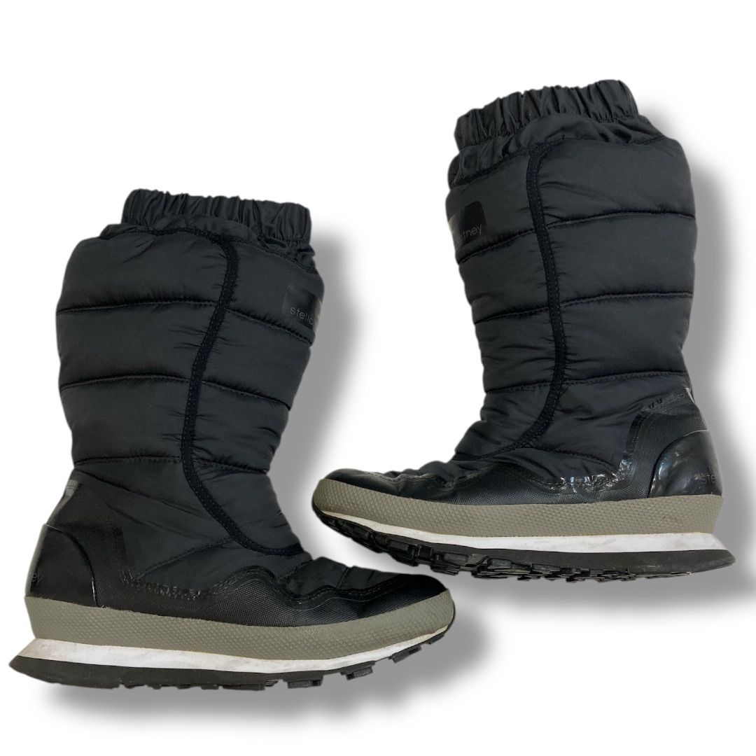 アディダス ステラマッカートニー ショート ブーツ ブラック 26cm