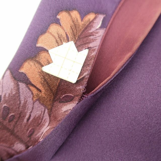 ✾まめ藤✾ｍ2365 正絹 キモノモードオリジナルブランド TOKI志すい 蝶 蘭 手縫い仕立て 訪問着