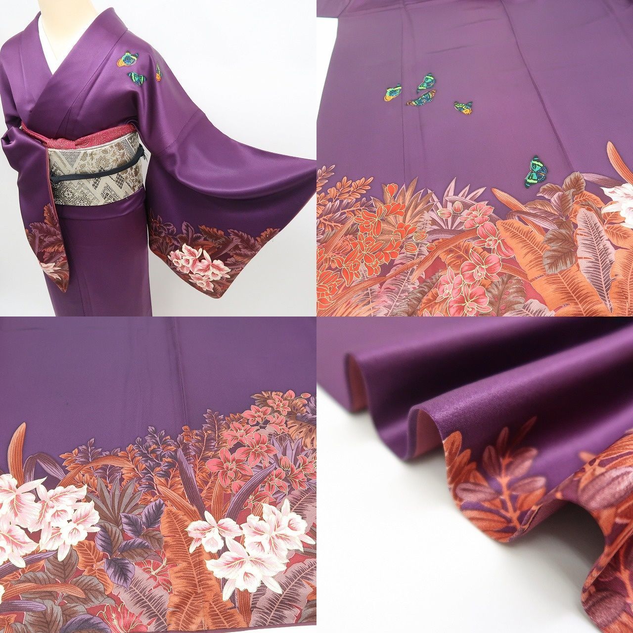 ✾まめ藤✾ｍ2365 正絹