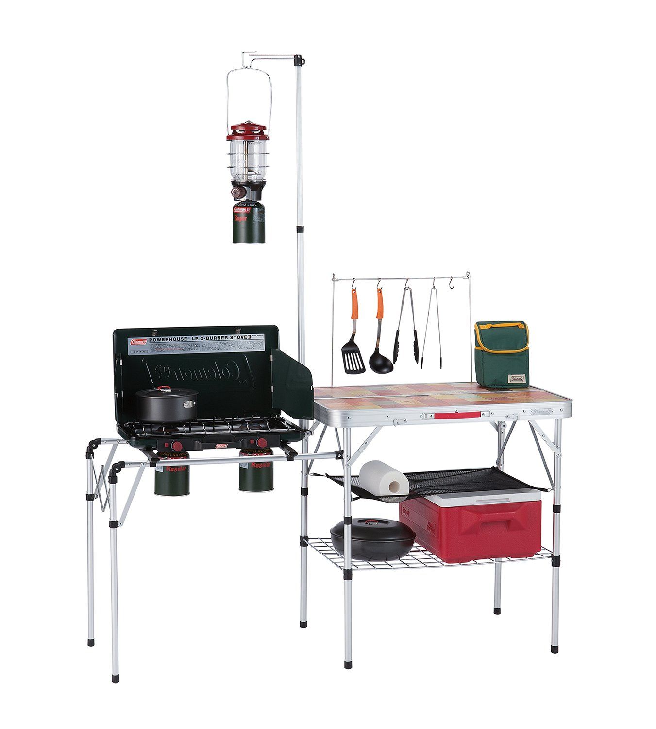 新品 Coleman(コールマン) テーブル オールインワンキッチンテーブル