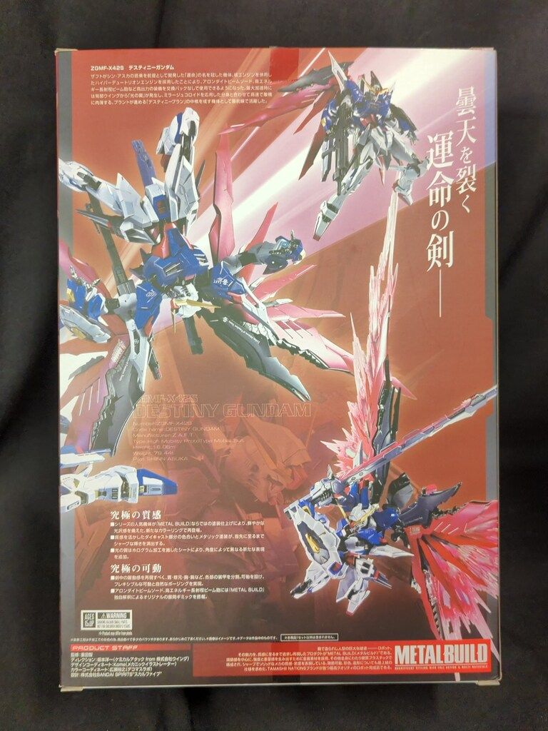 BANDAI SPIRITS METAL BUILD 機動戦士ガンダムSEED DESTINY