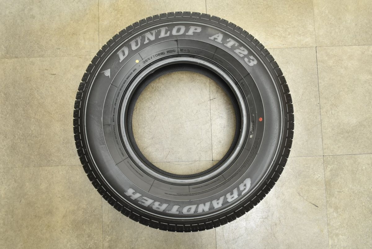 2024年製 新車外し品】ダンロップ グラントレック AT23 265/70R16 4本