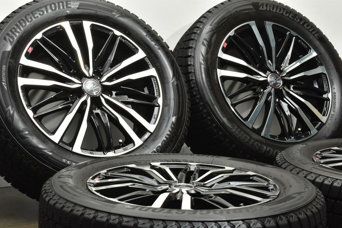 スタッドレス スマック 17 in 7 J 48 PCD 114 3 ブリヂストン ブリザック DM V 225 60 R フォレスター クロストレック エクストレイル