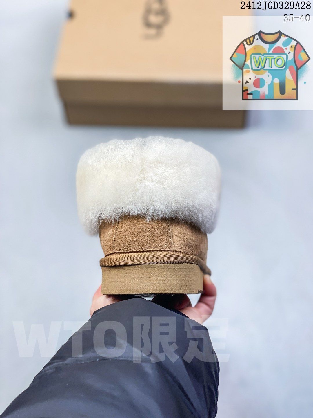 UGG レディース 防水スノーブーツ WTO通販 WTO輸入 BNO 40 Tシャツ レイヤード