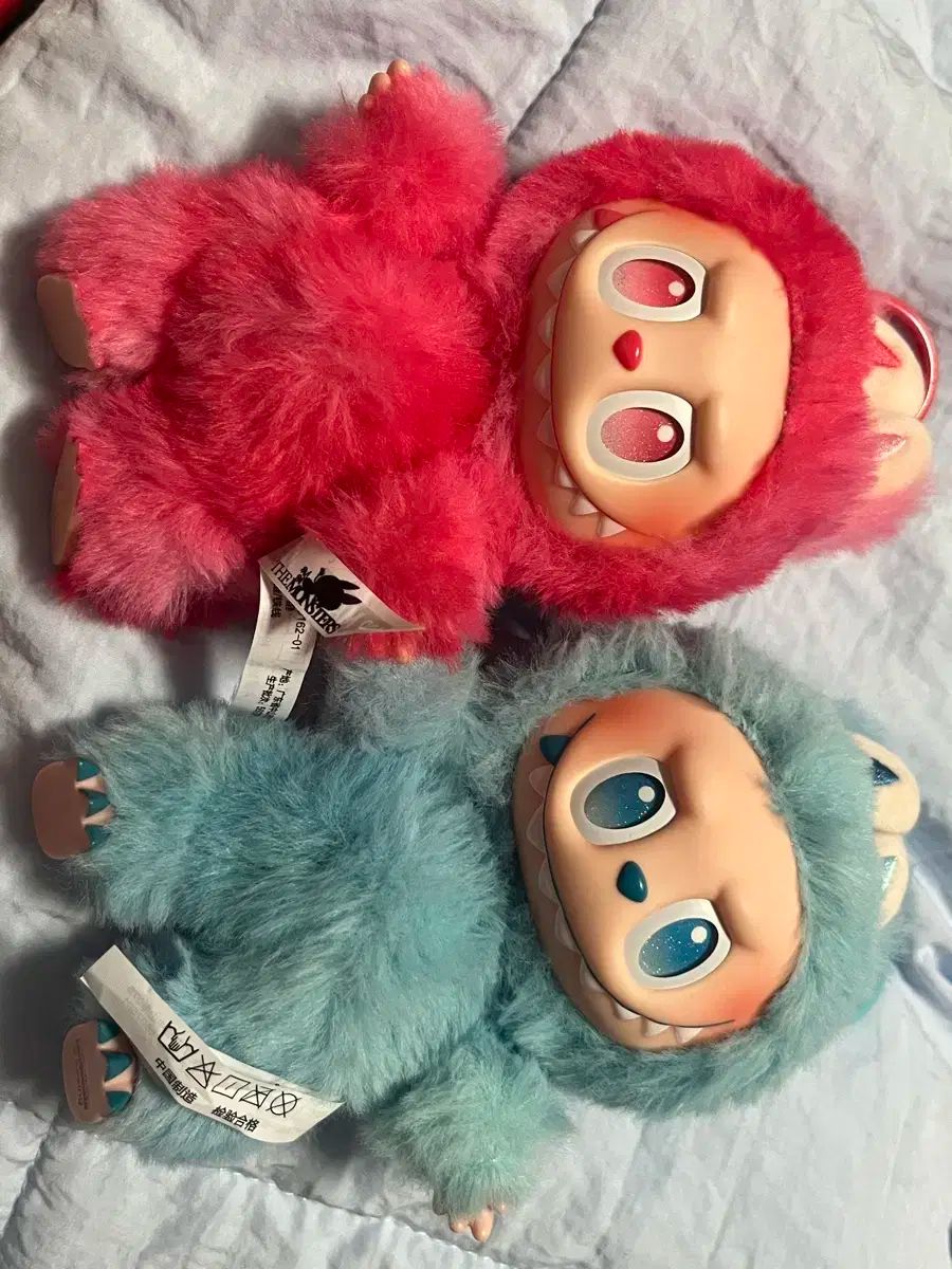 Labubu ラブブ HIGHLIGHT ハイライト レッド ブルー 2個まとめ