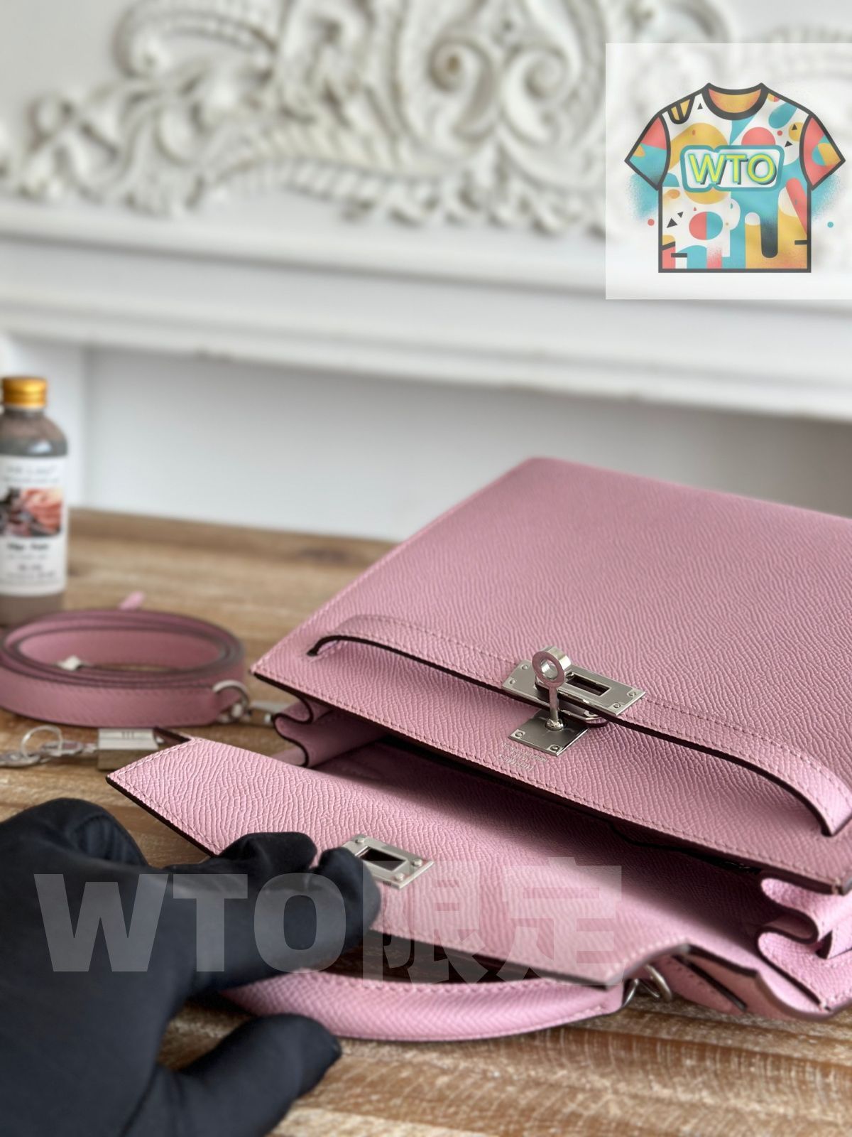  エルメス シルバー サンフラワー パープル シルバーバックル レディース ハンドバッグ｜ ｜ ハンドバッグ バッグ