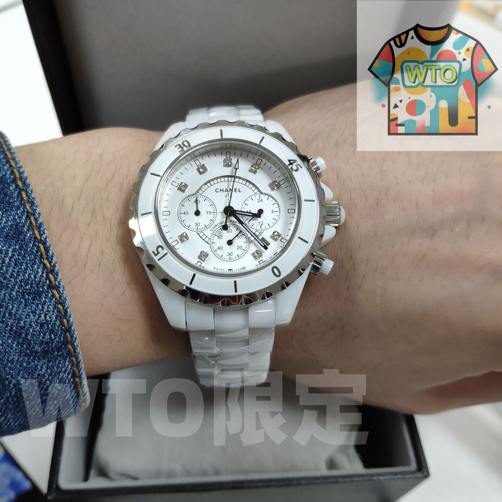 シャネル CHANEL J12 クロノグラフ 41mm H2009メンズ腕時計 | |