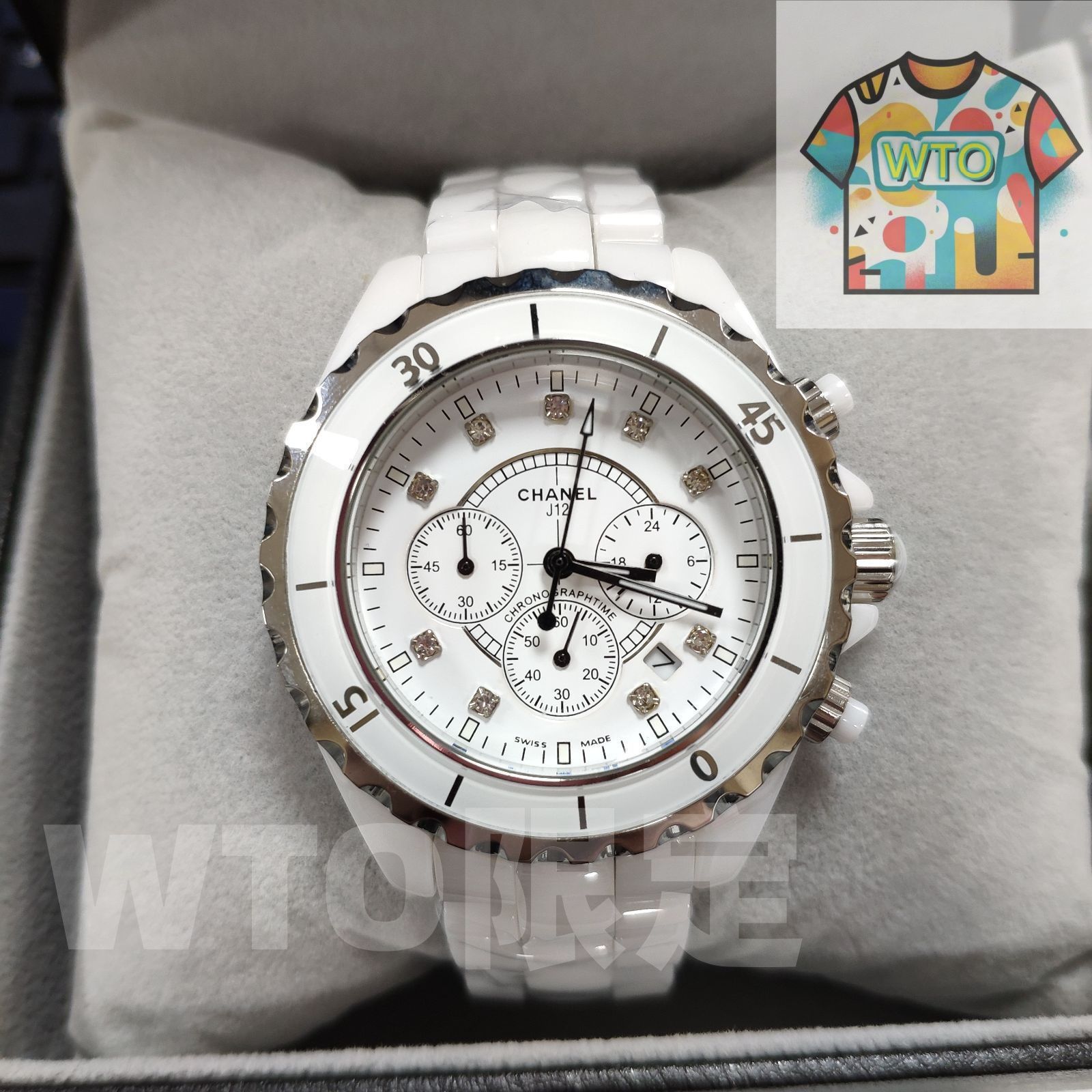 シャネル CHANEL J12 クロノグラフ 41mm H2009メンズ腕時計 | |