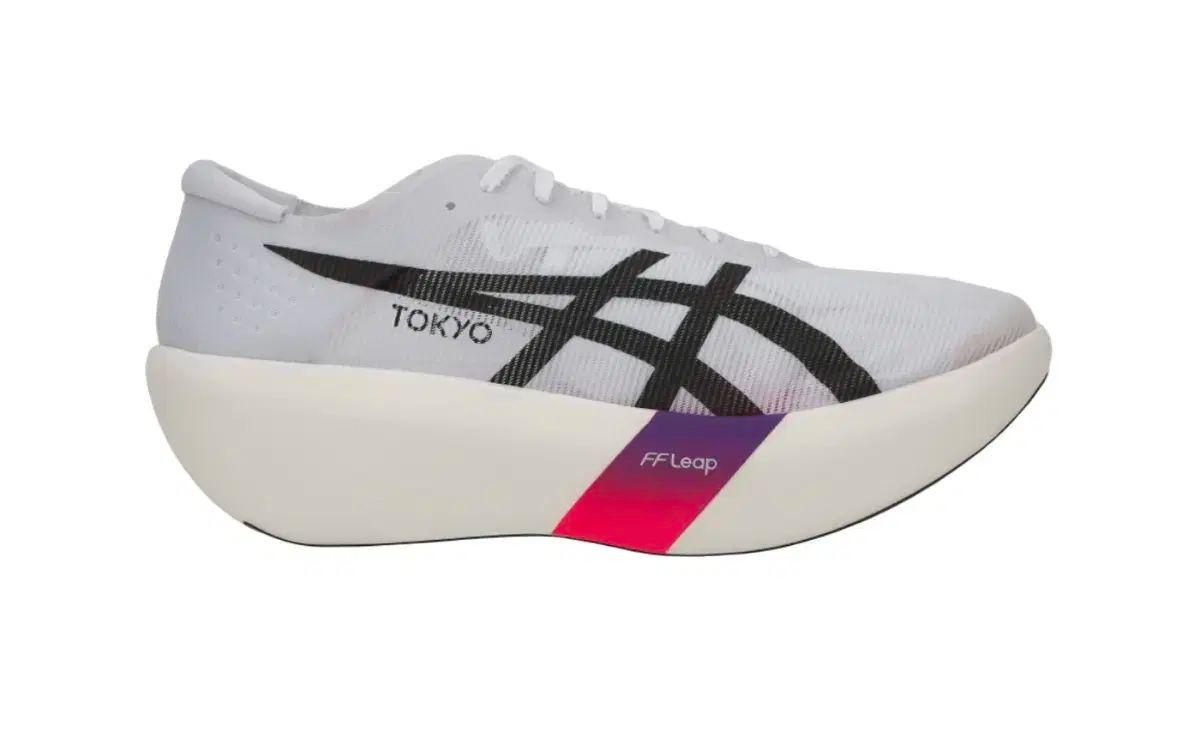 アシックス メタスピード レイ 東京 白 フラッシュ レッド