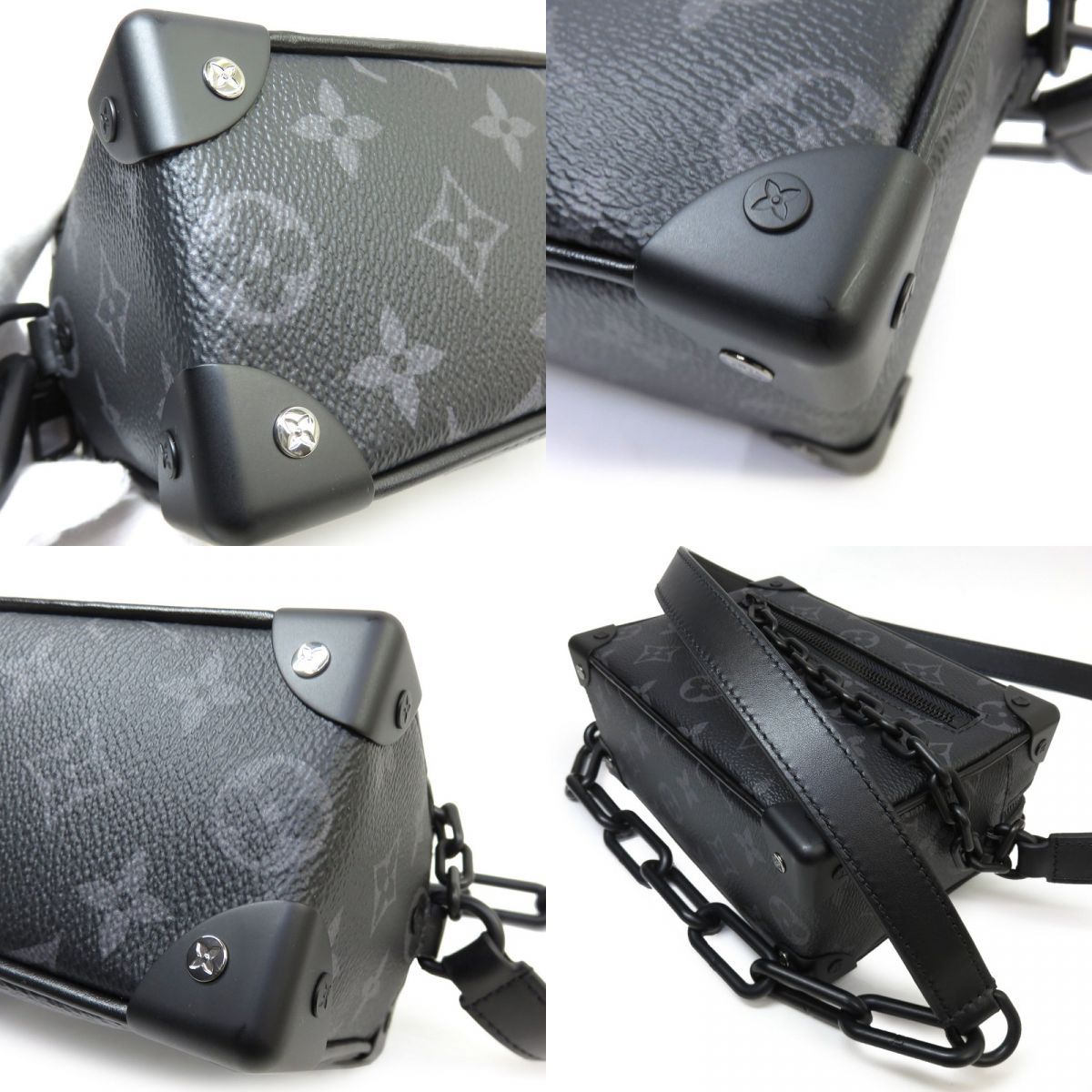 Sランク】 LOUIS VUITTON ルイヴィトン モノグラム エクリプス ミニ 