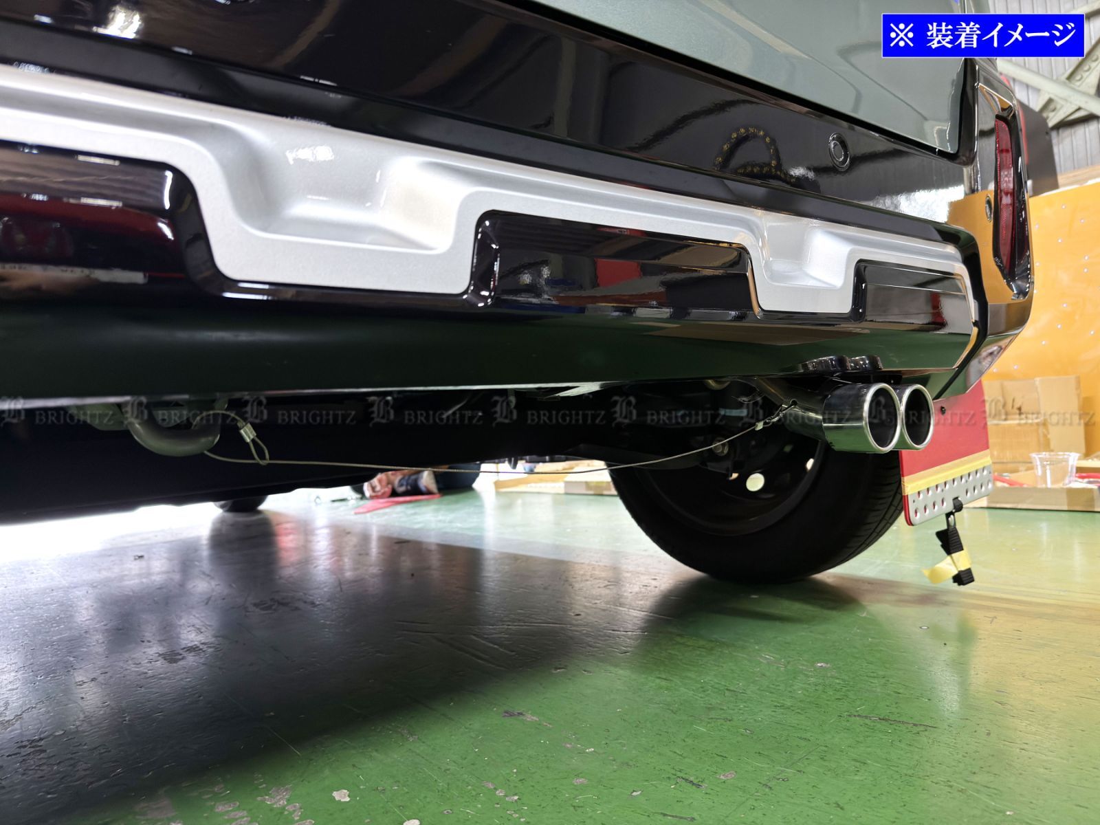 ウィルズウィン製コンパクトマフラーB45AルークスデイズekクロスO2