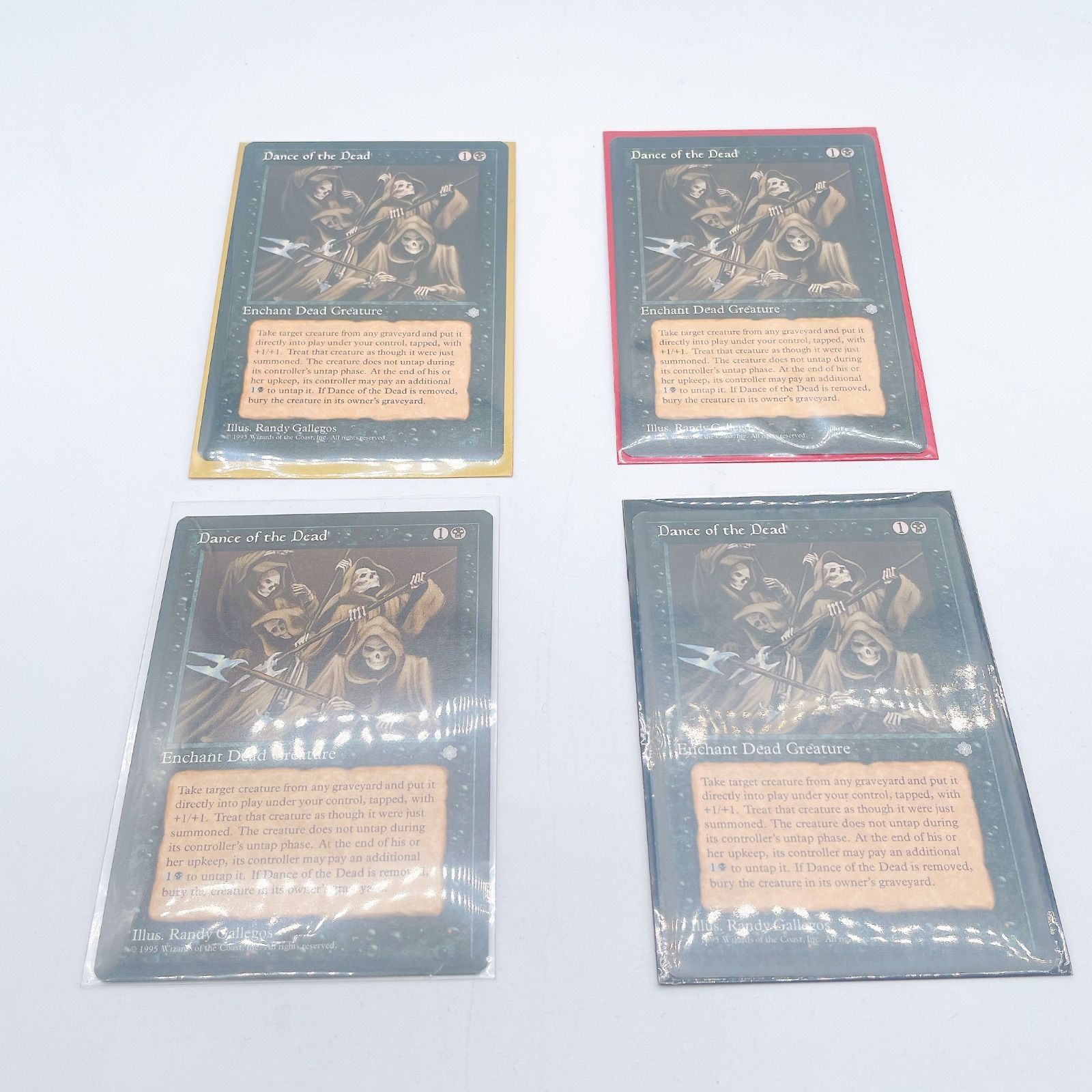 MTG マジックザギャザリング MTG Dance of the Dead 英語版4枚セット