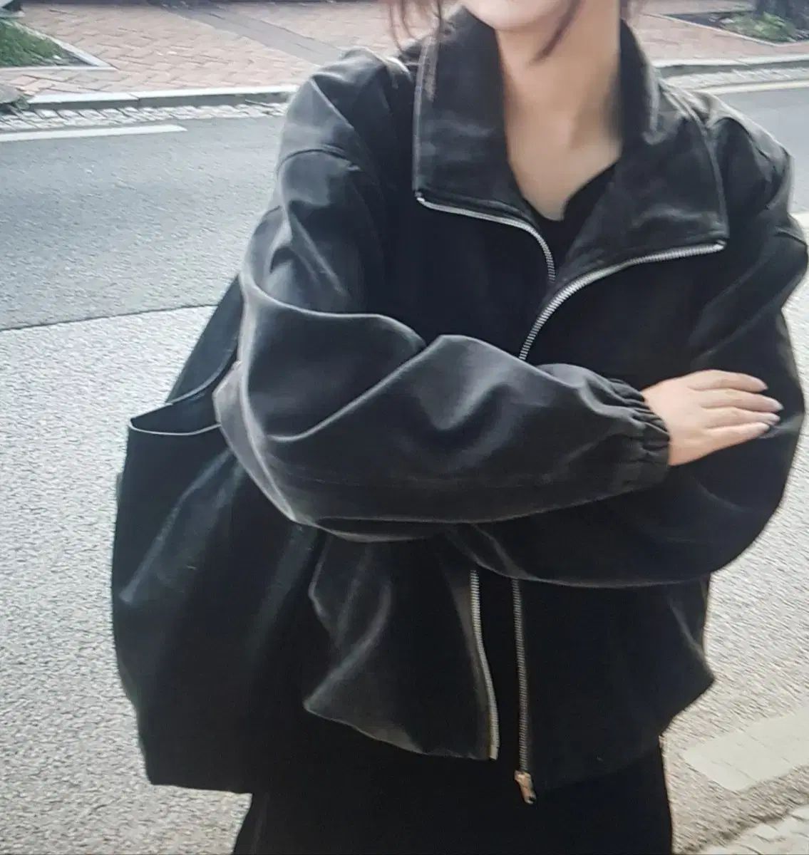 海外配送 スウェード カジュアル ジャケット