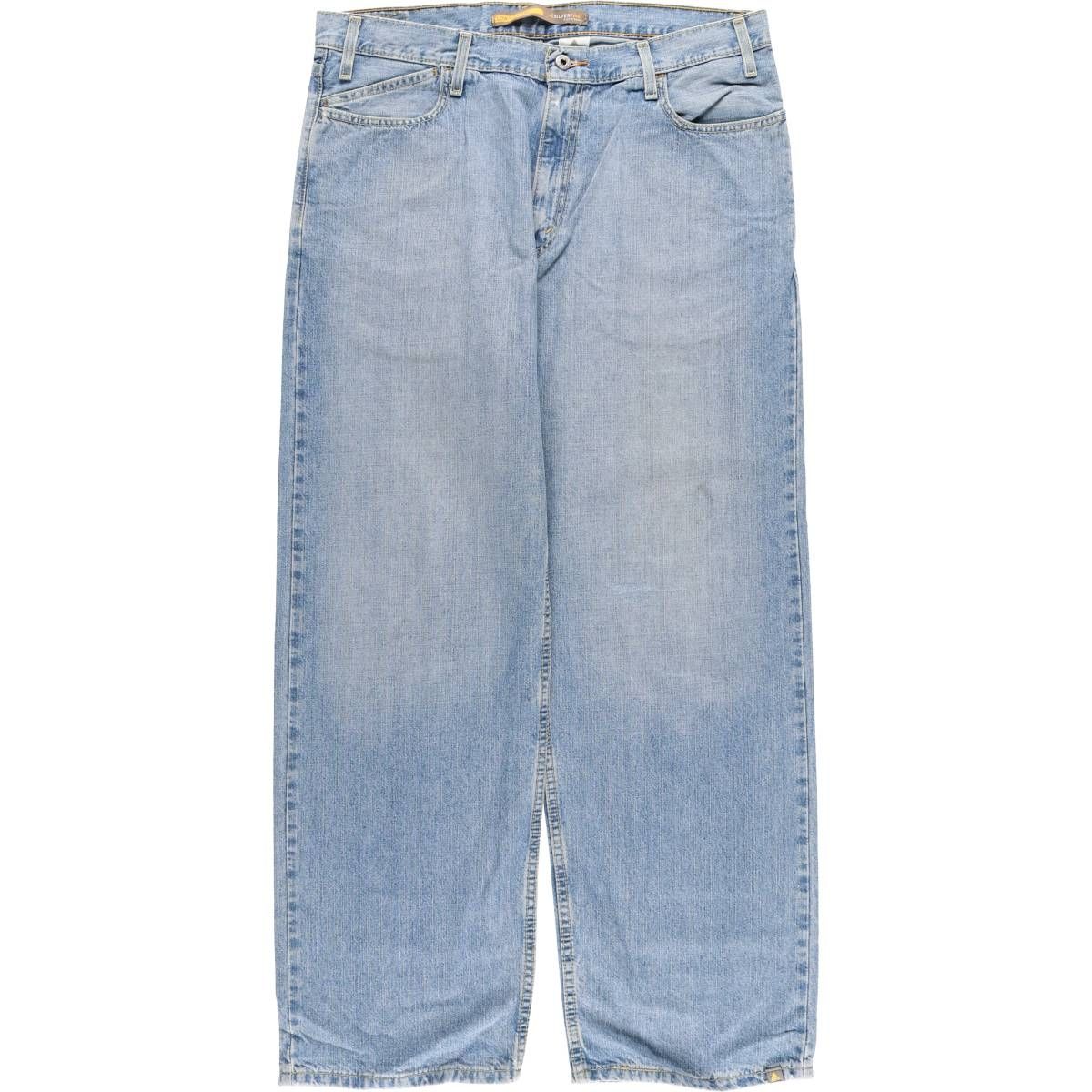 古着 00年代 リーバイス Levi s SILVER TAB シルバータブ LOW LOOSE ロールーズ テーパードデニムパンツ メンズw38相当 evb030819