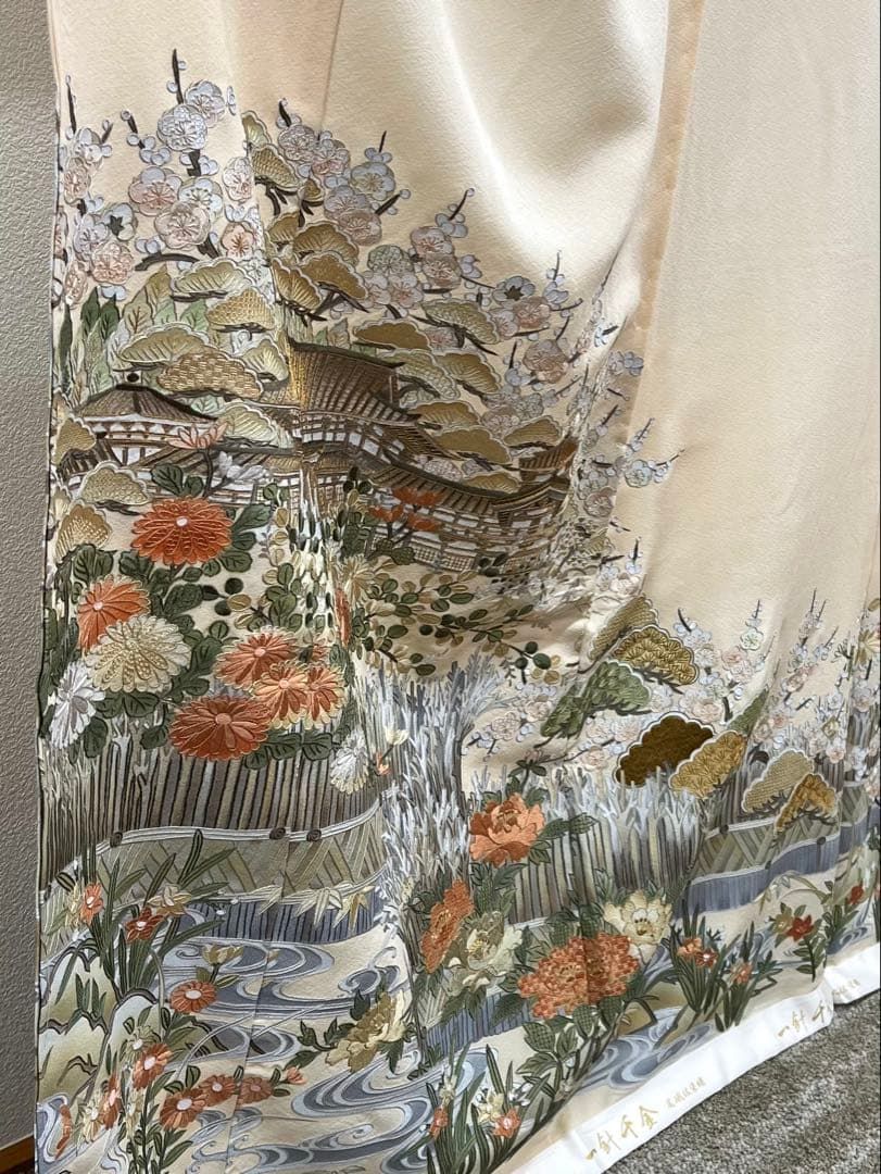 新品　蘇州嬌古蘇繡藝術品　刺繍 ハンドメイド 掛け軸 新品 蘇州嬌古蘇繡藝術品 刺繍 ハンドメイド 掛け軸