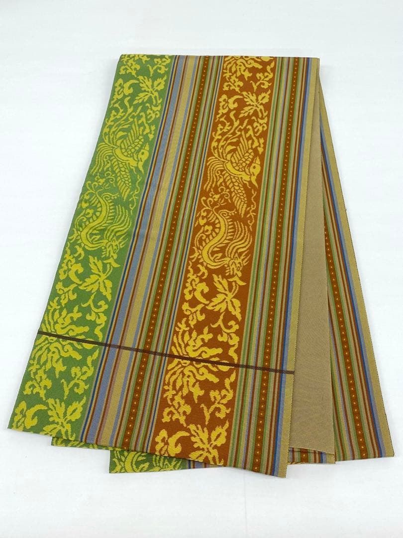 正絹 袋帯鳳凰 【桝屋高尾】 正絹 袋帯鳳凰 【桝屋高尾】