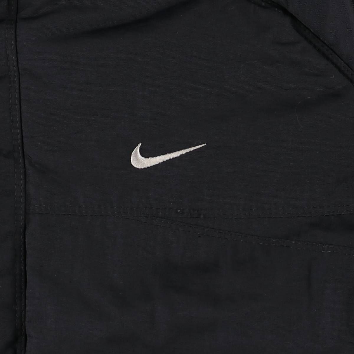 古着 00年代 ナイキ NIKE バックロゴ 中綿パーカー パファージャケット
