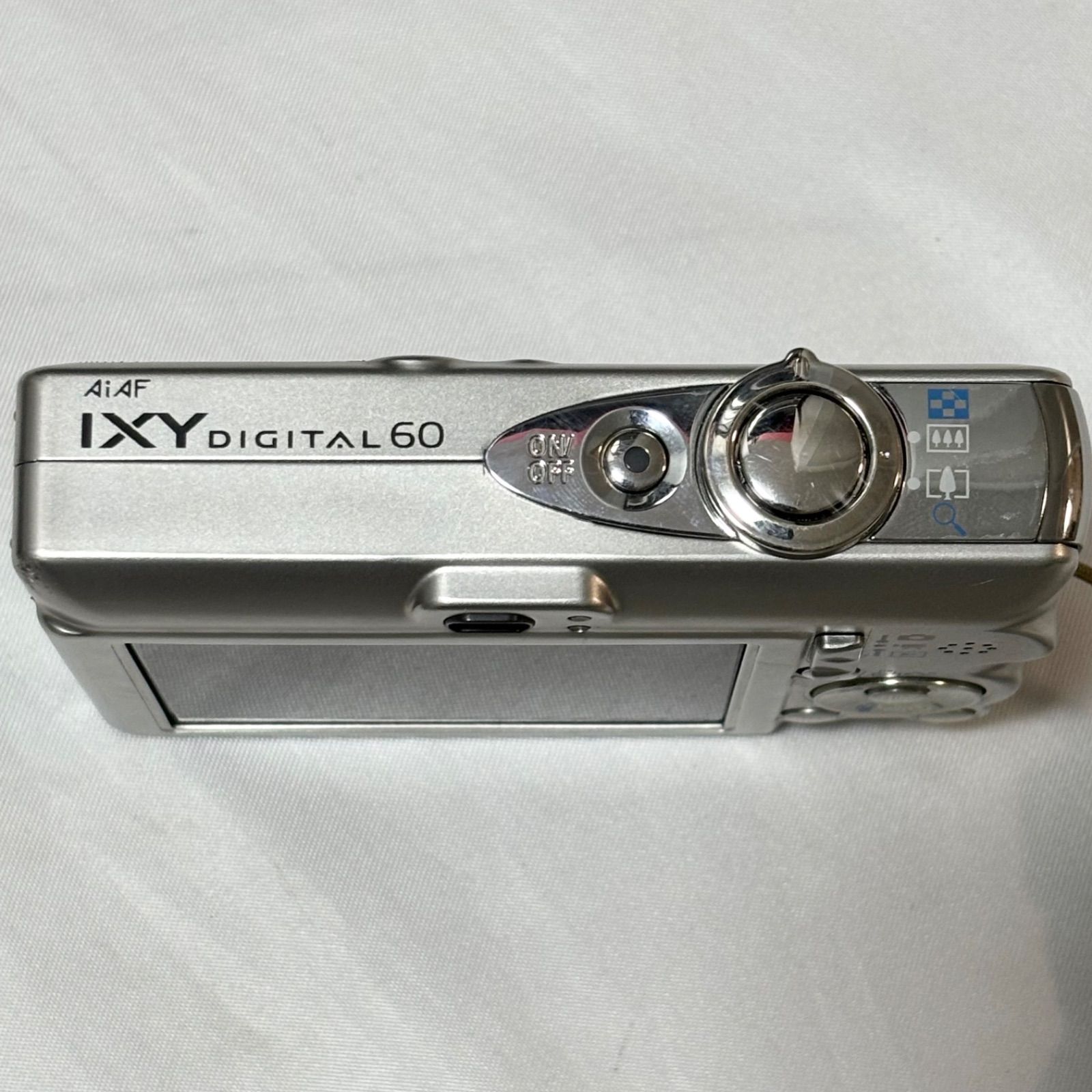 送料無料】Canon/キャノン/IXY/イクシー/DIGITAL60/シルバー