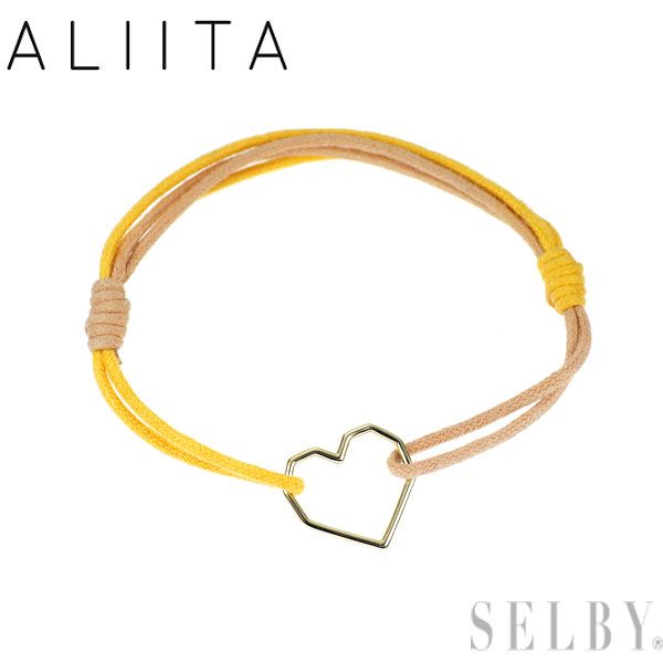 ALIITA アリータ K9YG コード ブレスレット ハート